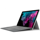 Microsoft Surface Pro 6 Silver i7-8650U 16GB 256GB with Windows 11 Pro & Keyboard Grade 1 - Like New 16GB RAM i7-8650U 256GB SSD 12.3"