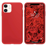 iPhone 11 Silicone Case - Red